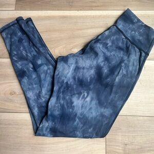 Gymshark Navy Tie-Dye Leggings